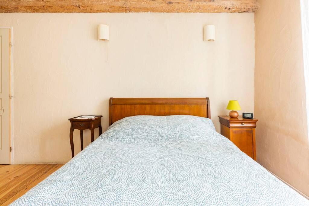 Chambre Double Cosy - Gite De La Louve Fougax-et-Barrineuf Extérieur photo